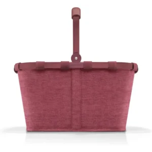 Tragetasche Twist Kastanienbraun – Stabiler Einkaufskorb mit viel Stauraum und praktischer Innentasche – Elegant und wasserab