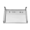 Edelstahl Mikrowelle Rack Wand montage Küchen regal Regale Theke Aufbewahrung assistent 6 Haken Küche, Wohnzimmer