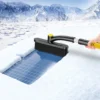 TOFAR 3-in-1 Winter-Auto-Schneeschaufel, Eiskratzer, abnehmbare Teleskop-Schneebürste, Windschutzscheibe, Schnee, Kehren, Abtauen, Enteisungswerkzeug 2
