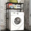 Mehr schicht iges Toiletten lager regal Perforation freies Lager regal Waschmaschinen regal mit großer Kapazität Platzsparender Steh halter 6