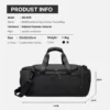 BANGE Sporttaschen Männer Gym Taschen Für Fitness Training Im Freien Wasserdichte Sporttasche Trocken Nass Trennung Taschen Sac De Reisetasche 2