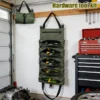 Robuste aufrollbare Werkzeugtasche, 5 Taschen, Handwerkzeuge, Roll-Organizer, tragbare Werkzeug-Rolltasche, All-in-One-Garagen-Aufbewahrungstasche für Mechaniker 2