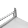 Edelstahl Mikrowelle Rack Wand montage Küchen regal Regale Theke Aufbewahrung assistent 6 Haken Küche, Wohnzimmer 6
