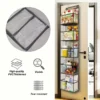 Hängende Stoff-Aufbewahrungsbox hinter der Tür, Kleiderschrank-Aufbewahrungsbox, 4/6 große Kapazitätstaschen, Lebensmittelaufbewahrung im Schlafzimmer und im Badezimmer 3