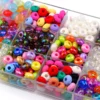 Bunte UV-Radkristallperlen mit großem Loch, Glasabstandshalter, lose Perlen, 14 mm, für Schmuckherstellung, Armbänder, Halsketten, DIY-Zubehör 3