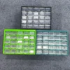 25-Schubladen-Teilwerkzeugkasten, an der Wand montierter Organizer-Schrank für Hardware-Schrauben, elektronische Komponenten, Aufbewahrungskoffer aus Kunststoff 5