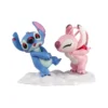 Disney Stitch Lovers Modellpuppe Engel Kissing Stitch Statue Desktop Display Figuren Ornamente Valentinstag Freundin Geschenke