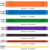 Latex-Widerstandsbänder zum Hochziehen, für Fitnessstudio, Zuhause, Fitness, Gummi-Expander, Schleife, Krafttraining, Trainingsgeräte 2