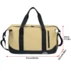 1 Stück Sporttasche mit Schuhfach, stilvolle Reisetasche für Flugzeug, leichte Reisetasche für Damen und Herren, Sport-Fitnessstudio