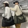 Oxford Reisetasche Handtaschen Große Kapazität Handgepäck Taschen Männer Frauen Schulter Outdoor Tote Wochenende Wasserdichte Sport Sporttasche 4