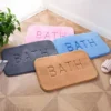 Anti-Rutsch-Matte aus Kaschmir-Memory-Schaum-Teppich Korallen-Fleece-Super-Saugfähige Boden matte Küche Wohnzimmer Bad 6