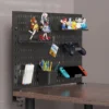 Multifunktionales Desktop-Stehbrett für die Aufbewahrung zu Hause/Büro. Frei kombinierbares Trennregalset.