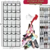 Schuhmacher über der Tür, Schuhregal mit großen Netztaschen, hängender Schuh-Organizer für Schrank, hängendes Schuhregal, Halter, Aufhänger