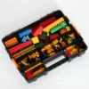 ABS Kunststoff Tragbare Teile Box Schraube Lagerung Box Metall Teile Hardware Werkzeug Schraubendreher Auto Reparatur Werkzeug Box 4