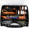 Aufbewahrungsbox für Hardware-Teile, Teile-Organizer mit herausnehmbaren Trennwänden, Klappdeckel zum Aufbewahren von Muttern, Bolzen, Schrauben, Nägeln, kleinen Hardware 5