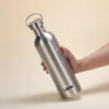 350–2000 ml Edelstahl-Wasserflasche, einwandig, großes Fassungsvermögen, große Mund-Vakuumflaschen mit Deckel, Radfahren, Trinkgeschirr, Sport 3