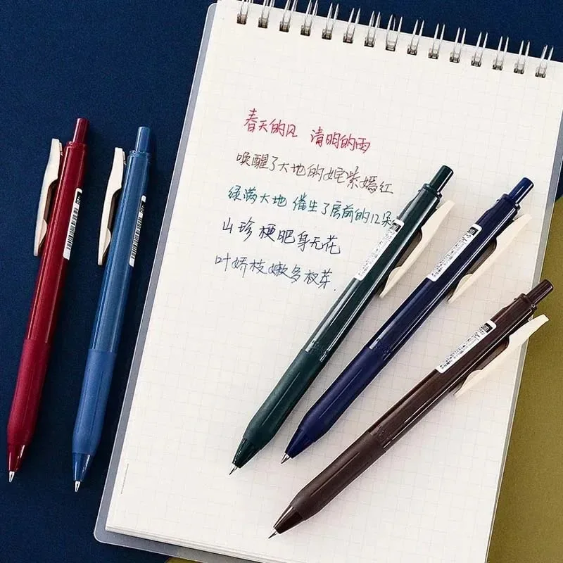 ZEBRA Retro-Farbgelstift JJ15 SARASA Push Color 0,5 mm Stifte zum Schreiben 10 Farben Kawaii Schulbedarf Japanisches Briefpapier 5