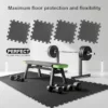 1/4/8 Stück 2,5 cm dicke EVA-Fußmatten aus ineinandergreifendem Schaumstoff, rutschfeste, wasserdichte Puzzle-Fliesen für Fitnessstudio, Workout, Zuhause, Kinderzimmer, Schutz 6