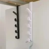 Behind The Door Storage Hook Space-Saving Coat & Bag Hanger for Dorm Office School Locker Wardrobe Organization 5