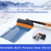 1Set Auto Glas Winter Eis Entfernen Pinsel Schaufel Werkzeuge Versenkbare Auto Schnee Glas Entferner Reiniger Werkzeug Waschen Zubehör 3