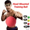 1Pcs MMA Boxen Speed Ball Kopf-Montiert Pu Punch Sanda Training Hand Auge Reaktion Hause Sandsack Fitness ausrüstung Gym Muay Thai