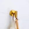 Badezimmer-Hardware-Set aus gebürstetem Gold, Handtuchhalter aus Edelstahl 304, Handtuchring, Toilettenpapierhalter, Kleiderhaken, Badezimmer-Zubehör 5