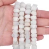 6x11mm AAA Unregelmäßige Naturstein Weiß Mondstein Perlen Lose Perlen für Schmuck Machen DIY Energie Charms Armbänder zubehör