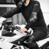 Wosawe Erwachsenen Motorrad fahren Knies chützer taktische Ellbogens chützer Harts chale Anti-Fall-Antik ollisions schutz ausrüstung 3