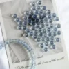 5 x 8 mm flache runde Glasperlen, wunderschöne farbige lose Spacer-Perlen für DIY-Armband, Telefonkette, Schmuckherstellung, Zubehör 6