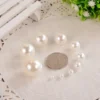 10-1000 teile/los 3-20mm Gerade Löcher Acryl Imitation Perle Beige Armband Runde Perlen Für DIY Handwerk schmuck Machen Liefert 5