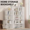 Mehrschichtiges Lagerregal, tragbarer Kleider-Organizer, Schrank, staubdicht, Kleiderschrank, Spielzeug, Aufbewahrungsschrank mit Vorhängen, Bücherregal