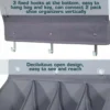 11/12 Grids Wand-tasche Lagerung Hängen Tasche Schuh Kleinigkeiten Organizer Rack mit Schlafzimmer Badezimmer Tür Hinter Schrank halter 5