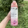32oz Owa Isolierte Wasserflasche aus Edelstahl mit Strohhalm und Bändern, BPA-freie Sportwasserflasche für Männer und Frauen, tragbar 3