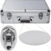 1 stücke Tragbare ToolBox Aluminium Sicherheit Ausrüstung Toolbox Instrument Fall Lagerung Box Koffer Schlagfest Fall mit Schwamm 3