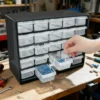 Multi-Grid Schublade Typ Teile Box Wand-montiert Kombinierte Komponente Werkzeug Box Bausteine Schraube Lagerung Fall Werkzeug Organizer 5