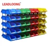 LEADLOONG X1 8 Stück 180 x 120 x 80 mm/7 x 4,7 x 3,1 Zoll Garagen-Aufbewahrungsbox aus Kunststoff, stapelbare Aufbewahrungsbehälter, Teile-Aufbewahrungsorganisator 2
