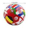 Fußball mit Flaggenmotiv, offizielle Größe 5, Fußball, Spielball, Outdoor-Match-Spiel, Fußball, PVC, 2,7 verdickt, Mannschaftstraining, Fußball 5