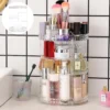 360 °   Rotierender Make-up-Organizer, verstellbare Schichten, drehender Halter, großes Fassungsvermögen, Karussell-Kosmetik-Vitrine für Waschtisch 2