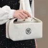 Neue frauen Tragbare Große Kapazität frauen Einfache Kosmetik Lagerung Tasche Make-Up Tasche Waschen Tasche Reisetasche 3