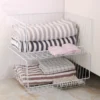 Schrank-Organizer und Aufbewahrung, Kleider-Hängeregale, Drahtkörbe, Aufbewahrungskorb, Behälter, für Kleidung, Pullover, Schuhe, Handtaschen 4