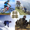 4 Stück taktische Kniesc honer Ellbogen cs Armee Militärs chutz Outdoor Sport Jagd Skating Kniesc honer Sicherheits ausrüstung Knies chutz polster 6
