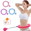 Einstellbare Sport Hoops Bauch Dünne Taille Übung Abnehmbare Massage Hoops Fitness Ausrüstung Gym Heimtraining Gewichtsverlust