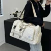 Robuste Reise-Reisetasche aus Nylon, tragbare Sport-Sporttasche für Übernachtungsausflüge, Schulter-Reisetasche, geräumiges Argyle 2