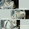 Sport-Fitness-Tasche für Damen, Nass- und Trockentrennung, Schwimmtasche, großes Fassungsvermögen, Kurzstrecken-Reisetasche, Reisegepäck-Aufbewahrungstasche, inklusive Schuhfach, Yoga-Tasche, Arbeitstasche 4