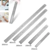 150mm/500mm Metall Skala Edelstahl Gerade Lineal Messen Schreibwaren Ausarbeitung Zubehör Hand Werkzeug Schule Bürobedarf