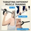 2 Stück 90 °   Hakenförmiger Fitnessgriff, multifunktionaler Klimmzuggriff, Klimmzug für hartes Rudern, Rückenkrafttrainingsgerät 6