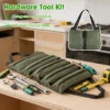 Robuste aufrollbare Werkzeugtasche, 5 Taschen, Handwerkzeuge, Roll-Organizer, tragbare Werkzeug-Rolltasche, All-in-One-Garagen-Aufbewahrungstasche für Mechaniker 1