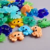 10 teile/los Nach Dem Zufall Gemischte Krabben Glas Perle Nette Stil Schmuck Bunte Intervall Kiefer Perlen Herstellung Von Schmuck Handgemachte Armband Diy 3