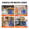 SucceBuy 12-teiliger Einkaufskorb, 24 l, Kunststoff-Einkaufskorb mit Griff, Ständer, tragbarer Ladenkorb, Großpackung, verwendet für Laden, Supermarkt 6