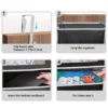 Aufbewahrungsorganisator über der Tür, 5 Regale, Türorganisator zum Aufhängen, hängende Organizer-Aufbewahrung für Babyzimmer, Badezimmer, Schlafzimmer 6